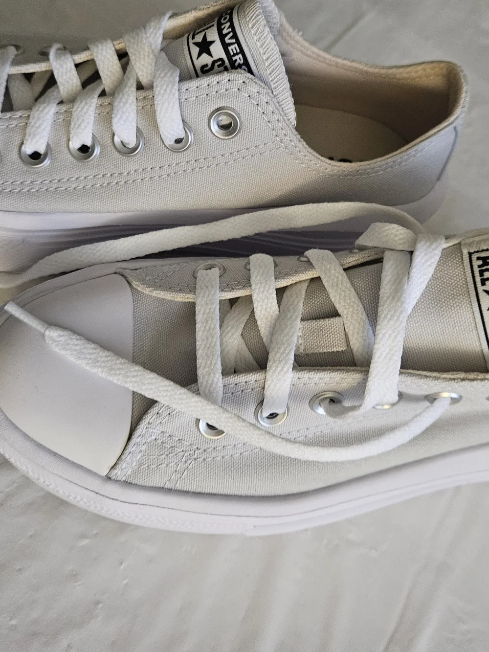 Converse Chuck Taylor All Star Move Platform White Low Top Women US 7.5 New